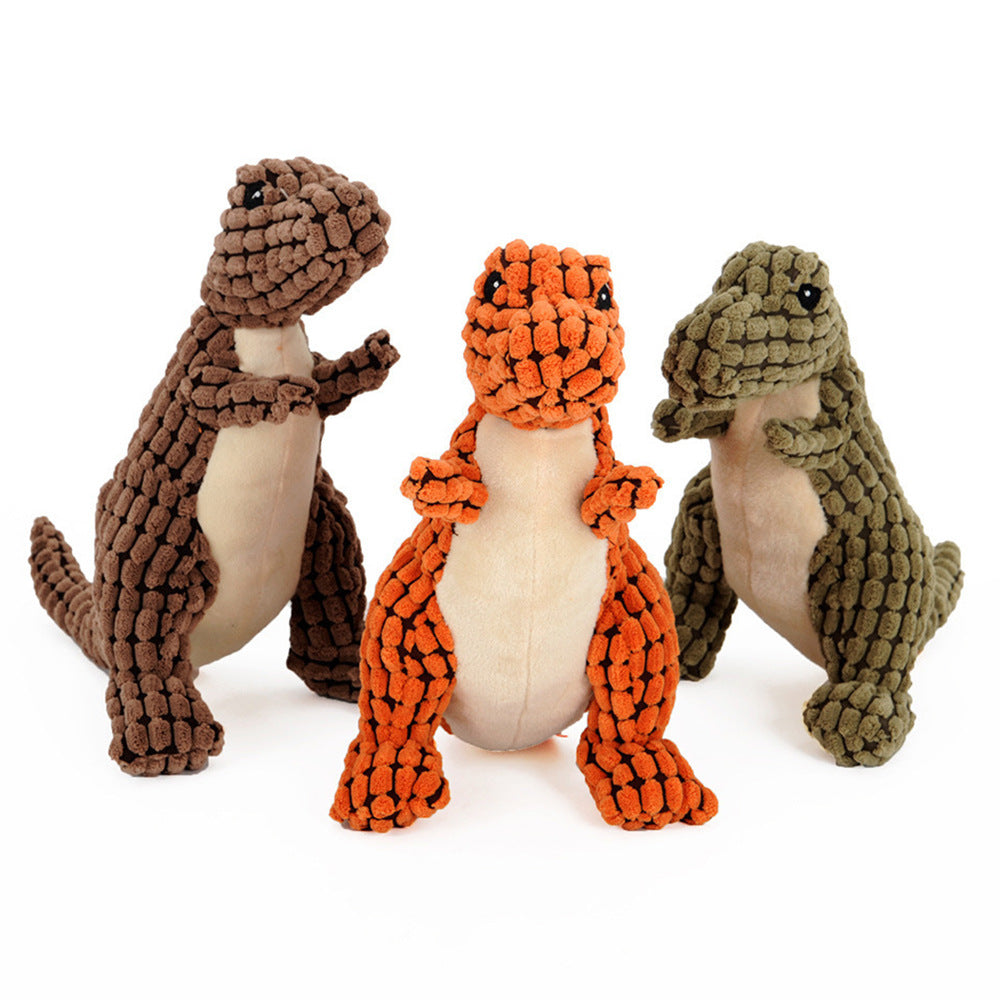 Squeaky Dinosaur Pet Toy